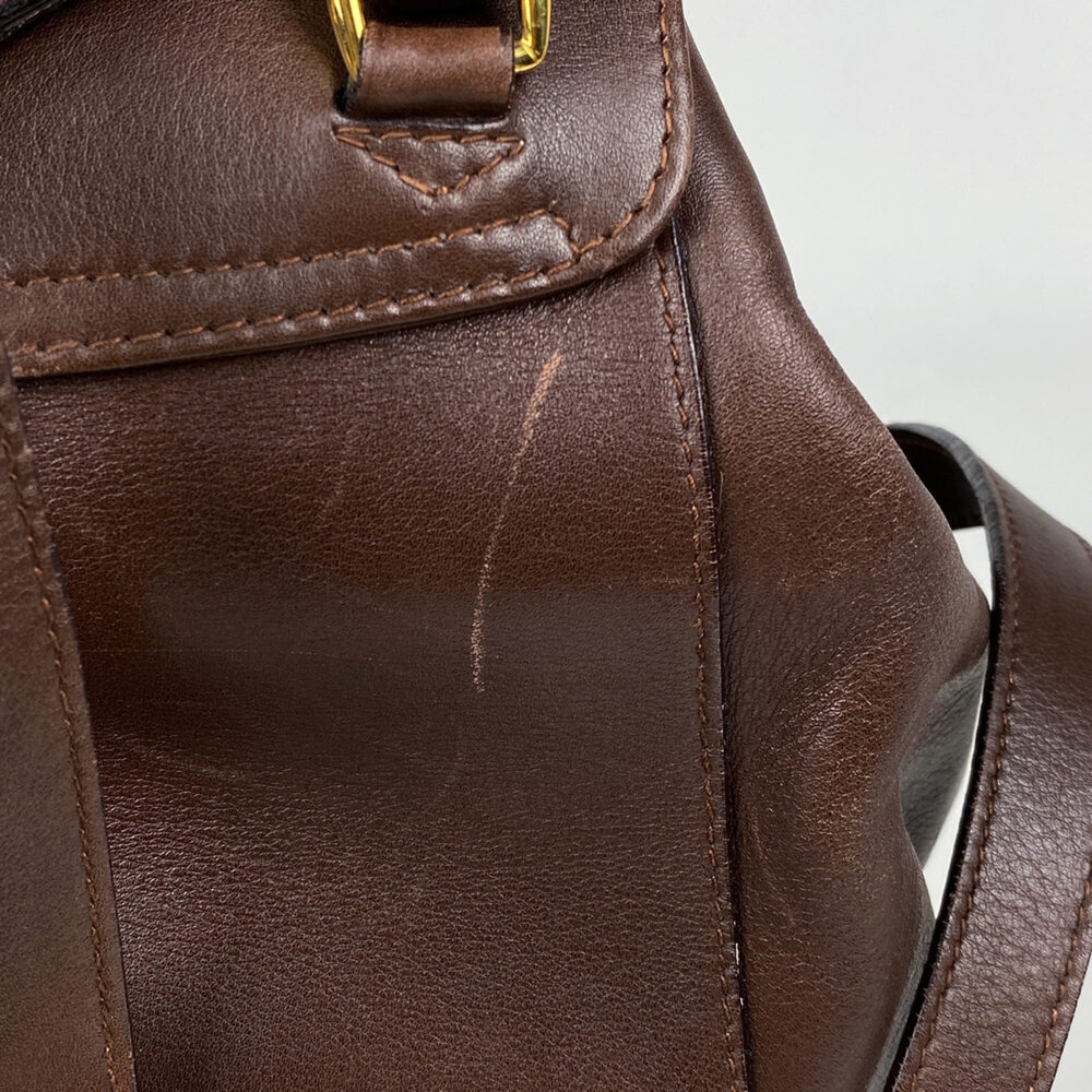 Gucci Bamboo Backpack/Daypack, Old 003580016, Brown Leather Backpack for Women - Picture 6 of 10